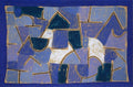 Blue Night by Paul Klee, painted in 1937 as his health declined. A radiant, geometrically complex blue composition. Archival print on fine art paper, framed or unframed.